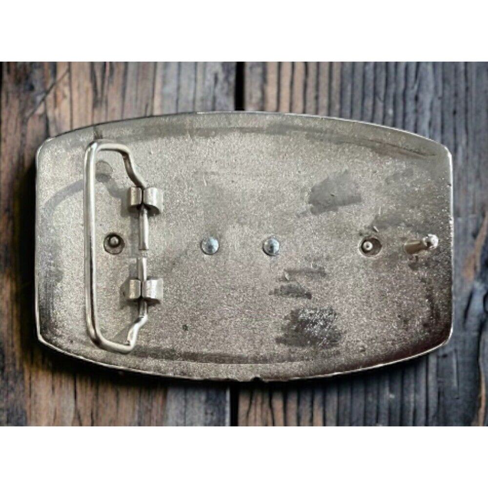 3D Skull and Bones Crossbones Design Silver Color Belt Buckle New Fast Ship - Picture 5 of 12